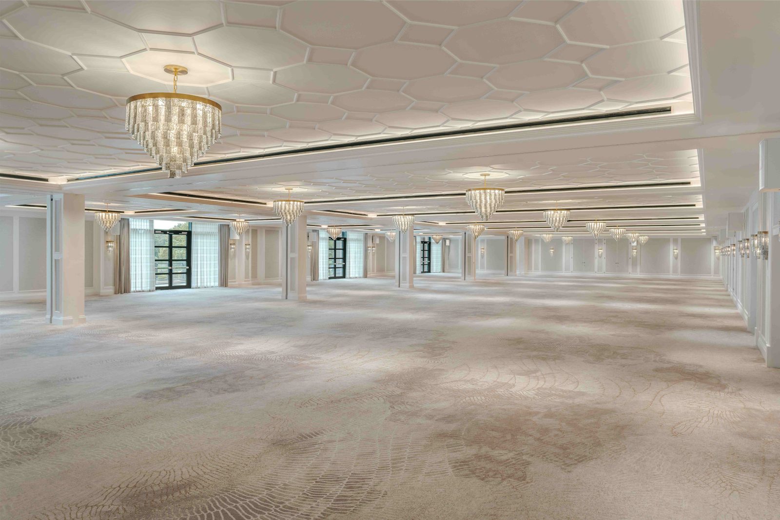 The Fairmont clubhouse ballroom